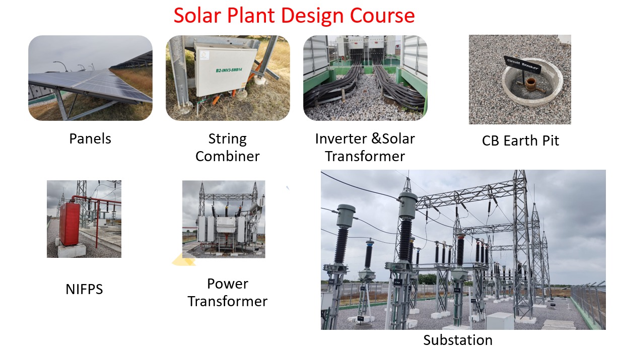 Solar plant design course